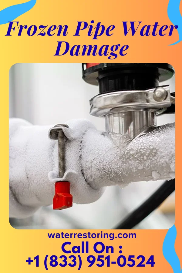 Frozen Pipe Water Damage in New Lebanon, PA